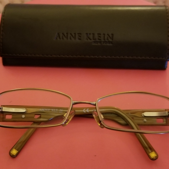 Anne Klein RX Eyeglasses with Case - Picture 2 of 7